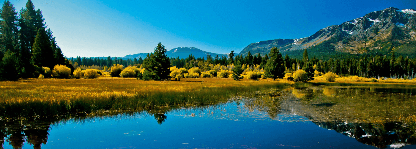 Lake And Mountains