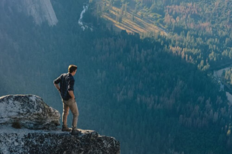 Man On Mountain