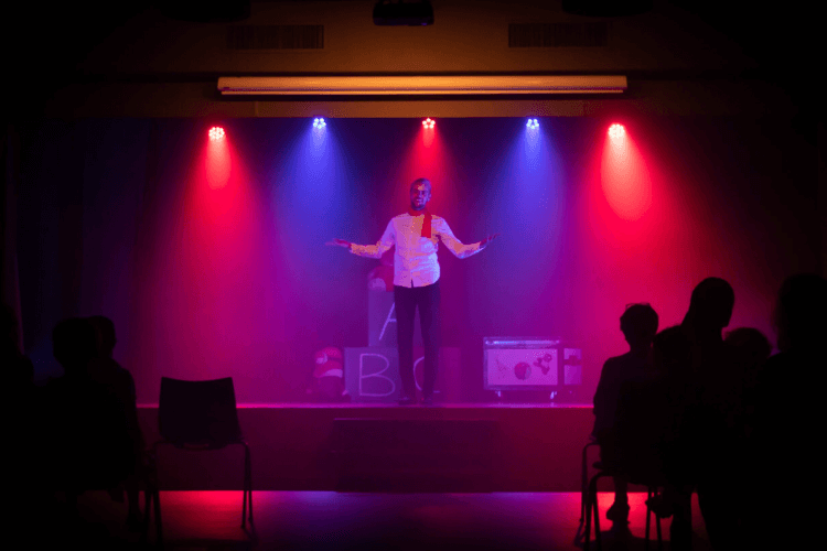 Performer On Stage