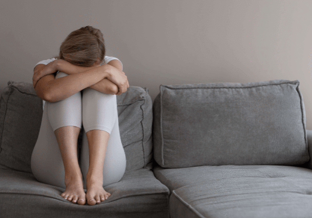 Anxious Woman