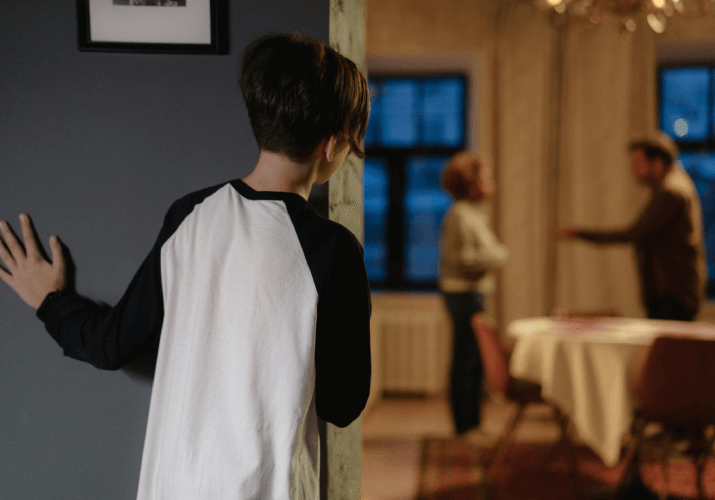 Child Witnessing Parents Arguing
