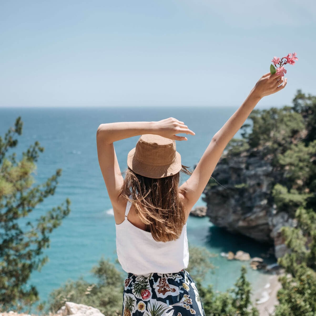 Happy woman